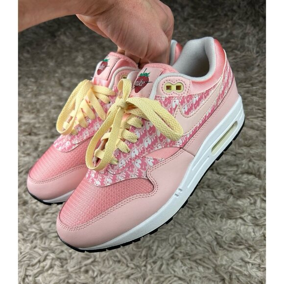 Nike Air Max 1 Premium Strawberry Lemonade' CJ0609-600 Men’s Sz 7 Women’s Sz 8.5 - Picture 5 of 10